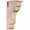 Ekena Millwork New Brighton Smooth Corbel w/Backplate, Douglas Fir, 7 1/2"W x 12"D x 24"H COR08X12X24NEB01SDF - alternate 1